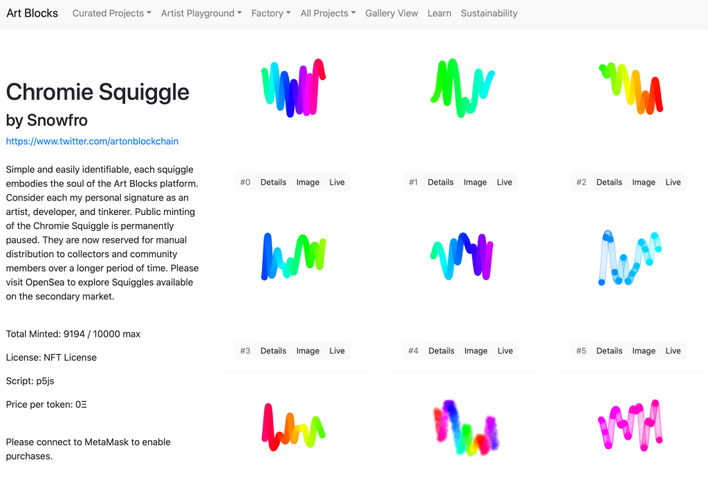 squiggle onchain